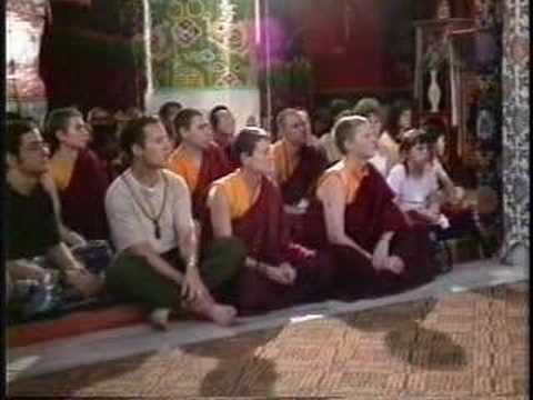 Jetsunma Ahkön Lhamo in India 1996 - Part 1