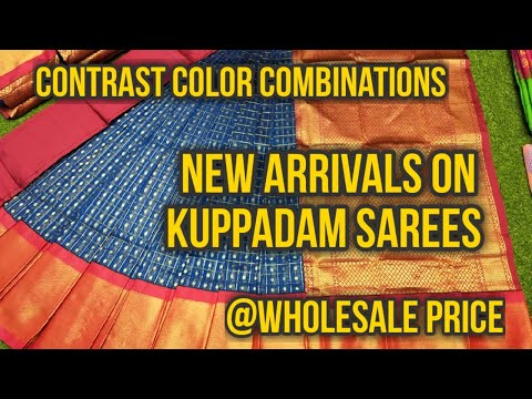 New Arrivals on Kuppadam Sarees  || F2-Fashion Factory ||  Episode-17