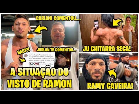 CARIANI E JORLAN COMENTAM VISTO DE RAMON DINO! JU CHITARRA DORSAL INSANA! BIG RAMY TRABALHANDO DURO!