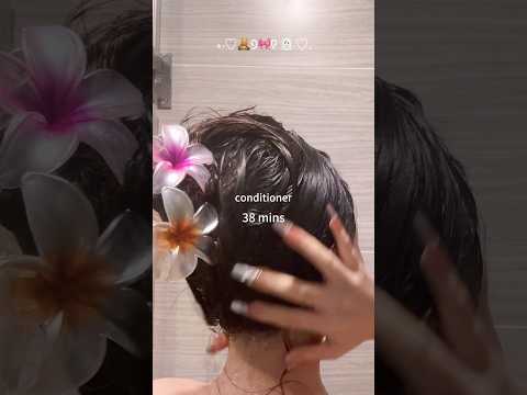 my 2 hours shower routine🧴#asmr #haircare #skincare #bodycare #aesthetic #nightroutine #shower