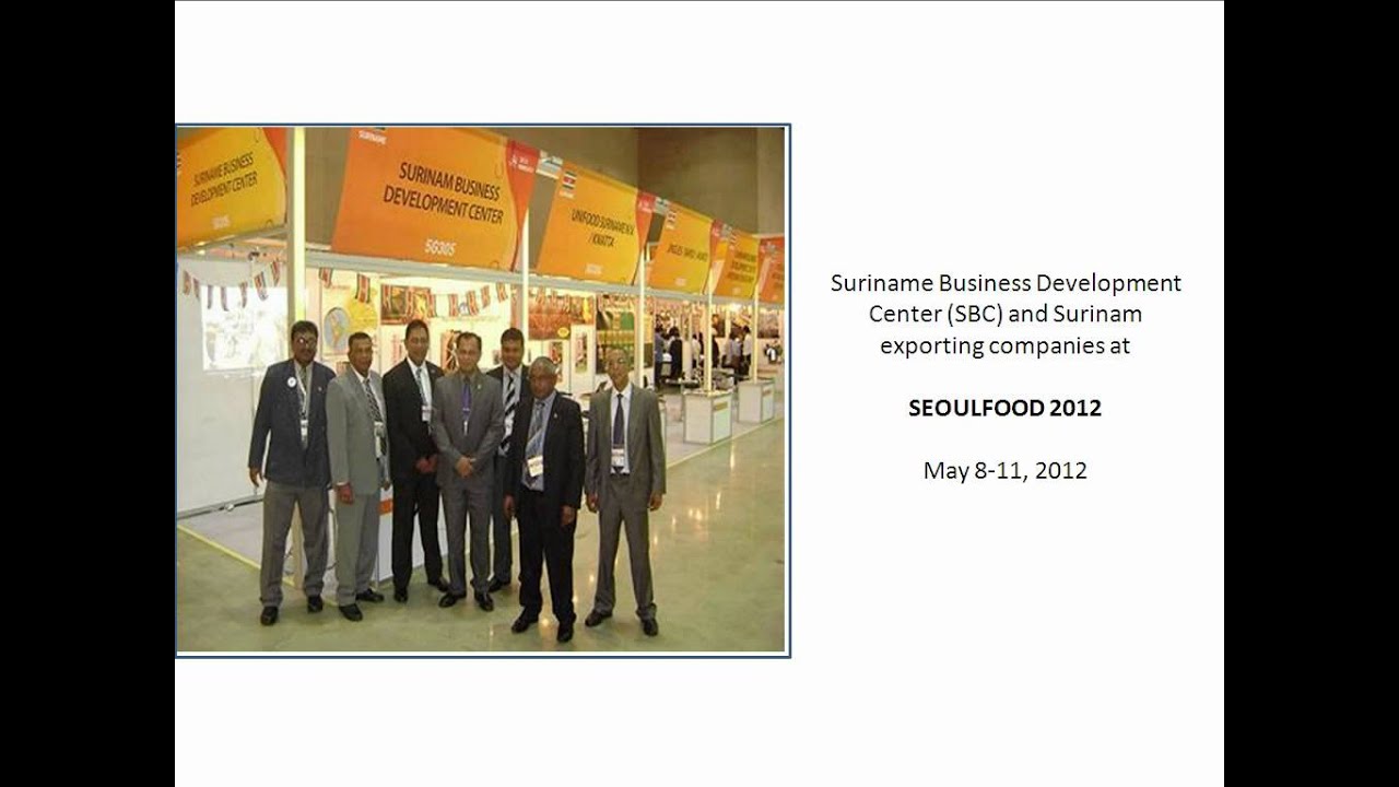 Suriname Business Forum 2012