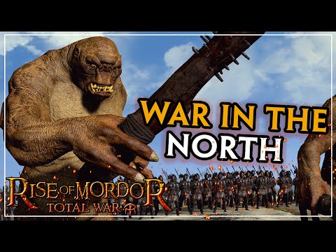 Epic Last Stand Below The Lonley mountain - Total War Rise Of Mordor
