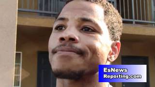 Karim Mayfield spars with Manny Pacquiao – 04-13-2011