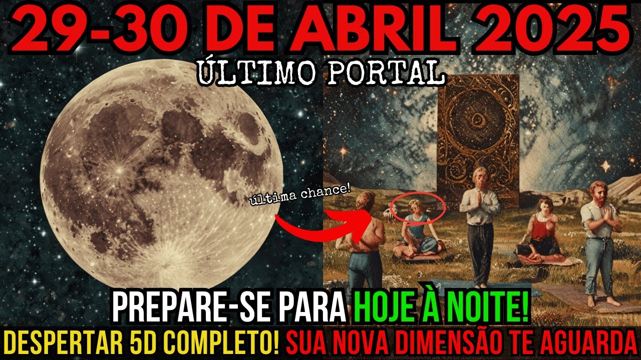 THIS MESSAGE NEEDS TO REACH YOU BY TOMORROW – THE LAST PORTAL OF APRIL IS OPEN! ✨