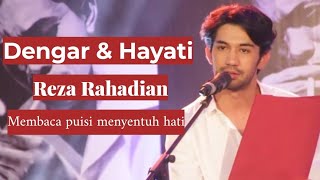 Download lagu Reza Rahadian Baca Puisi Bikin BAPER mp3