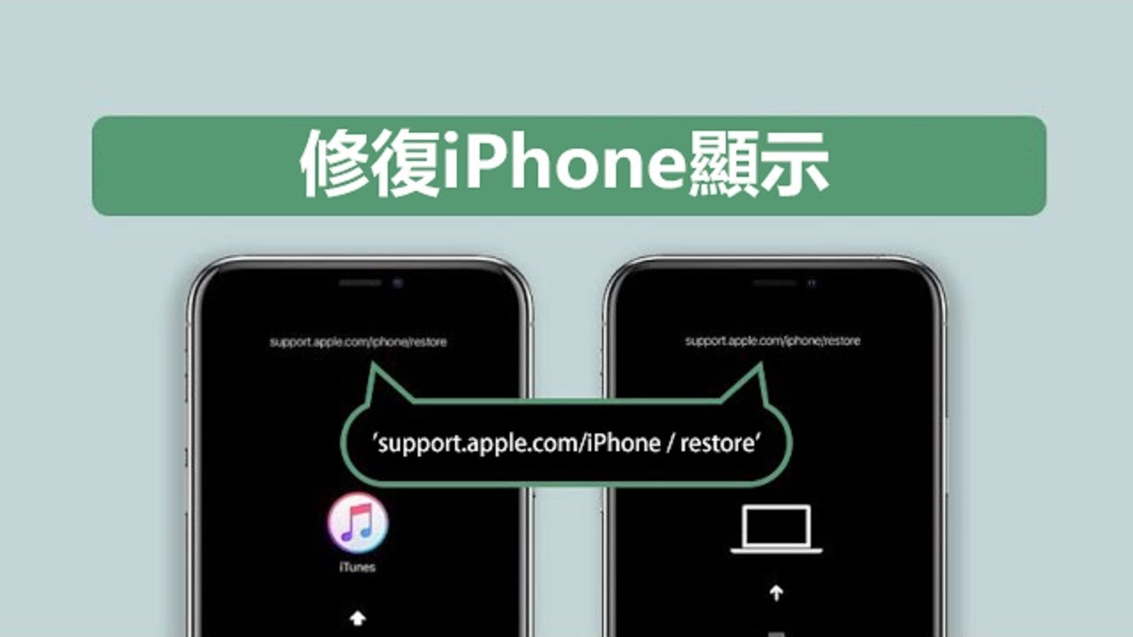 修復出現support apple com iphone restore