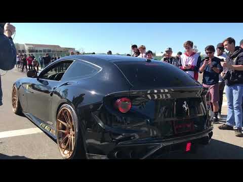 Ferrari FF burnout!! *Mondi*