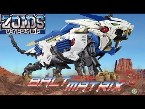 Zoids Wild ZW-01 WILD LIGER Video Review