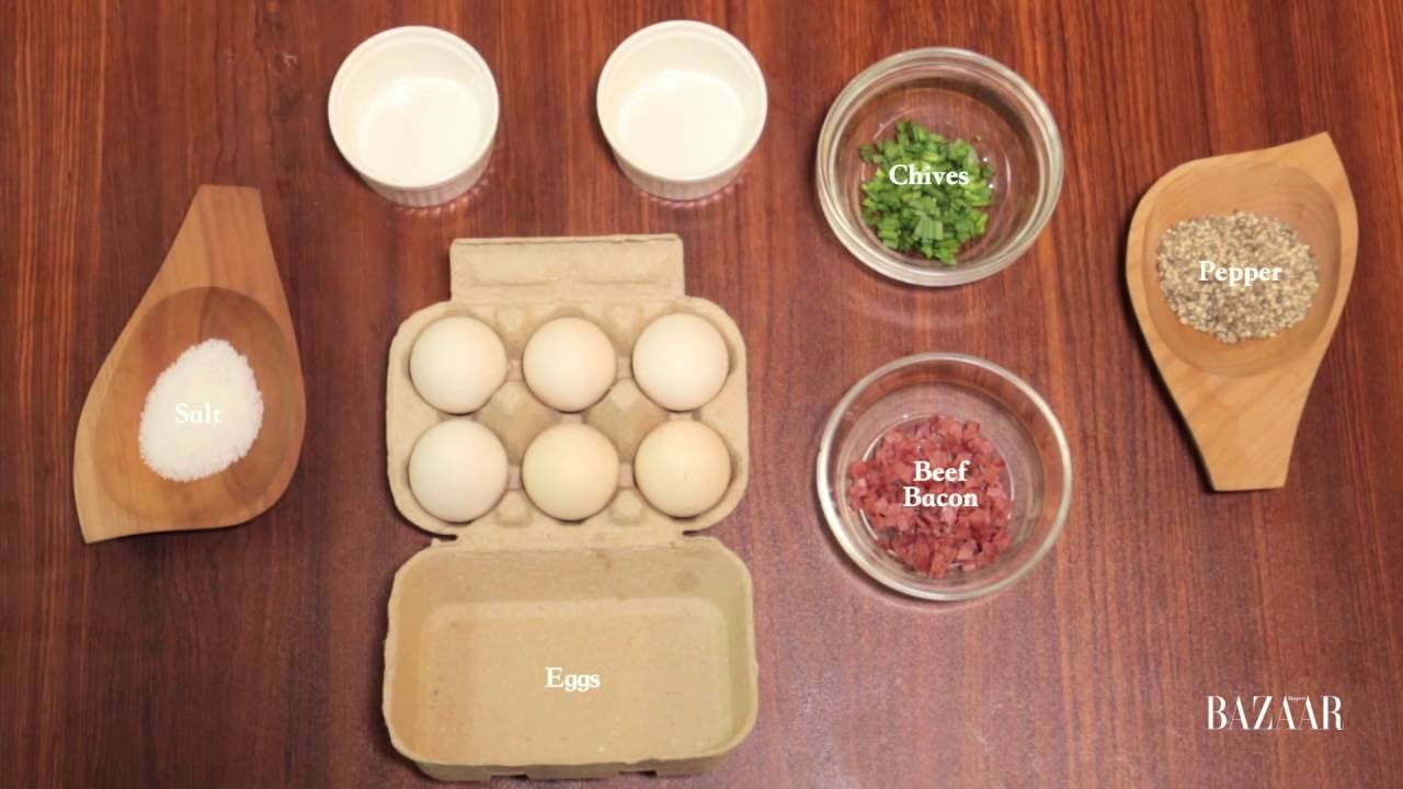 Harper's Bazaar Food: Baked Eggs