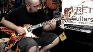 Video thumbnail for Dean Guitar - Razorback Explosion RZR EXPL - The Fret Store by thefretstore
