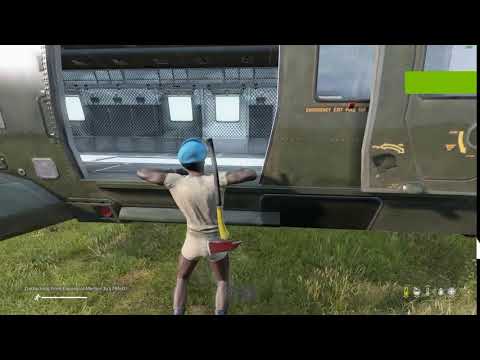 DayZ Expansion - Climbing onto Merlin