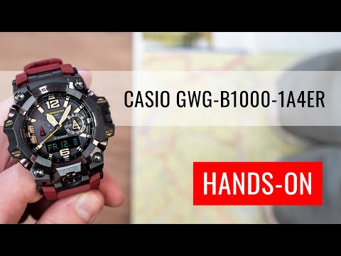 HANDS-ON: Casio G-Shock Mudmaster GWG-B1000-1A4ER Carbon Core Guard