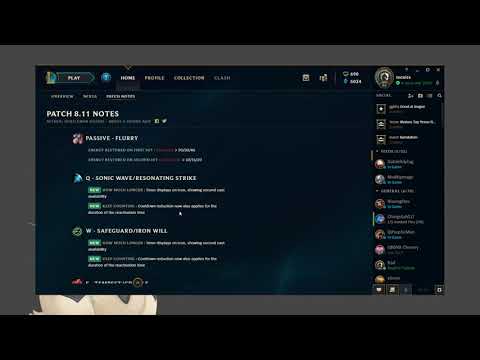 League of Legends Patch 8.11 Review