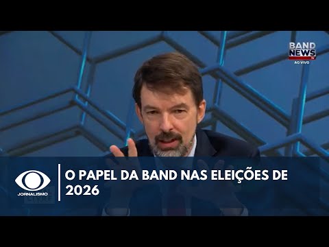 Mitre detalha trabalho da Band para as eleições de 2026 | Canal Livre