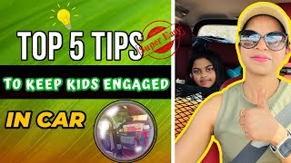 Tips to Keep Kids Busy in Car on Road Trips || Road Trip Mom Hacks