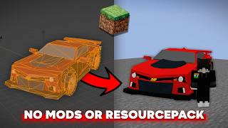 Import 3D Models in Minecraft DIRECTLY?? [TUTORIAL] (No Mods/Resourcepack) 🔥🔥 ft. @SpunkyOP