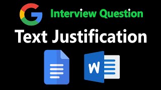 YouTube video 'Text Justification - Leetcode 68 - Python'