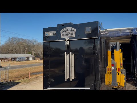 Ein erster Blick auf unseren MM240-Drehspieß, der nach Kanada geht!