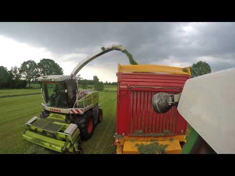 [Go Pro] Gras hakselen | Claas Jaguar 890 | Fendt927+Schuitemaker 2085
