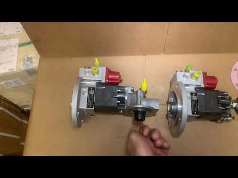 Fuel pump for cummins N14 compering  Models with filter housing and without filter housing