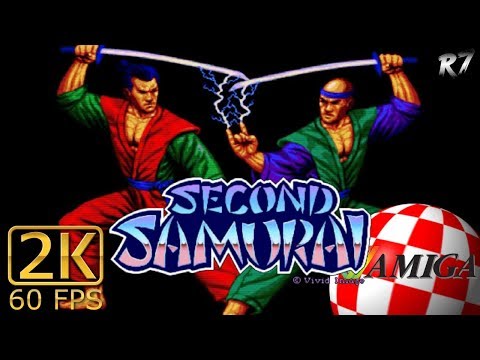 Second Samurai (AGA) | Amiga | Intro & Gameplay | 2K 1440p 50FPS