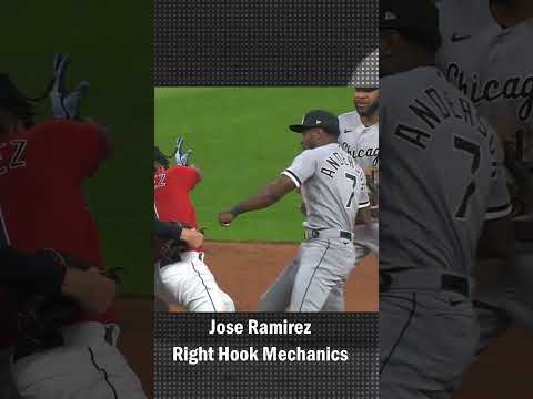 Jose Ramirez, Right Hook Mechanics (slow) #shorts
