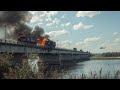 13 Minutes Ago NATO Logistics Truck Ambushed By Russia While Crossing A Bridge Look What Happened