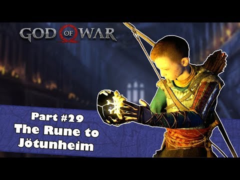 The Rune to Jötunheim | Let's Play God of War 4 (2018) Part #29 | Inside Tyr's Temple | Puzzles