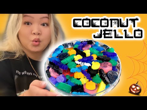 VIETNAMESE COCONUT JELLO | HALLOWEEN EDITION | SKPHAMS 26