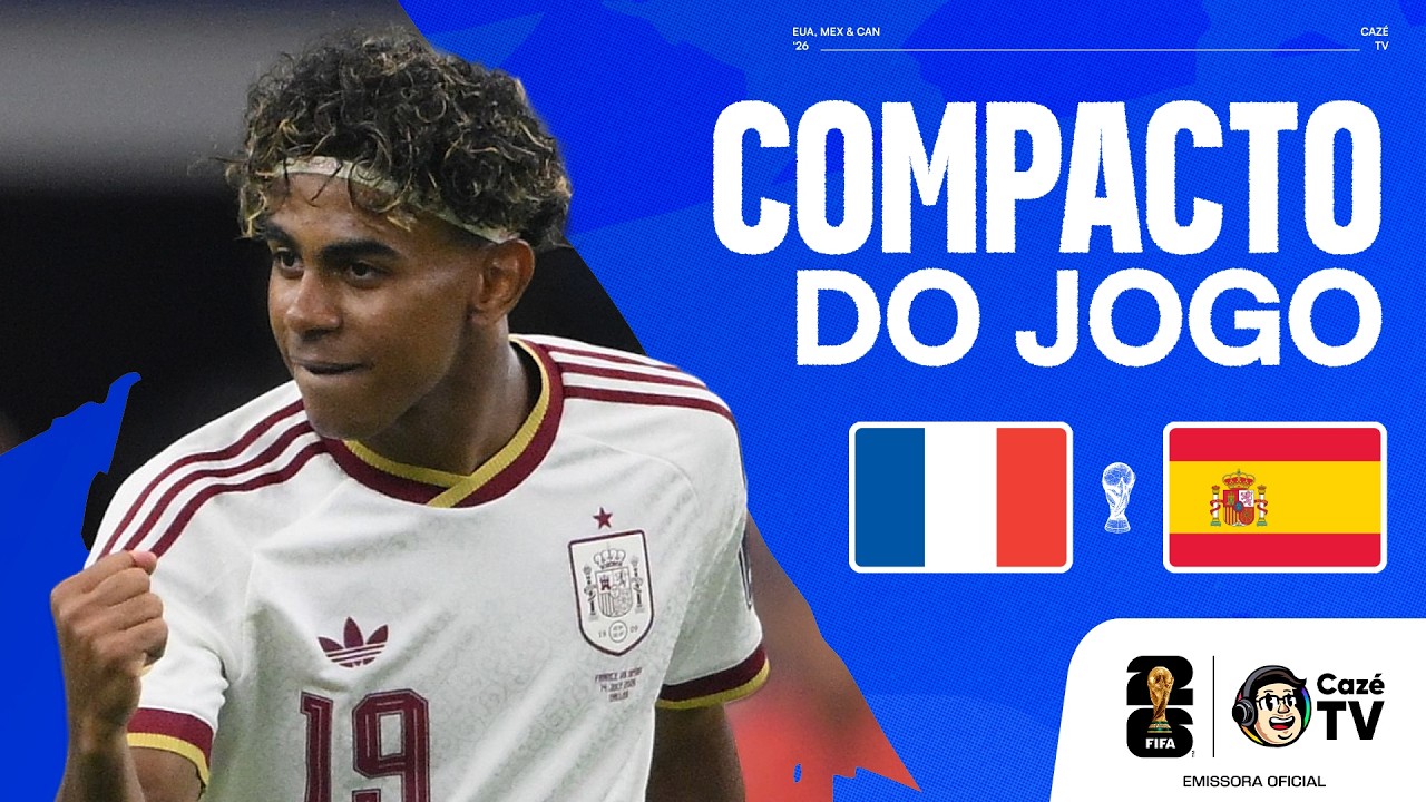 COMPACTO: FRANÇA X ESPANHA | COPA DO MUNDO FIFA™ 2026 | SEMIFINAL