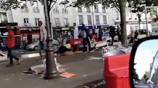 The last time I saw PARIS 2016  Scenes from the Apocalypse   African Mass Immigration ruins Streets