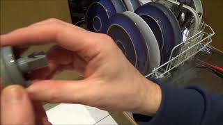 EASY FIX : Zanussi ZDT41 Dishwasher Basket Not Pulling Out Easily