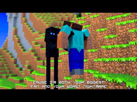 SALTA A UN ENDERMAN - ♪ Like An Enderman  Gangnam Style Minecraft Parody