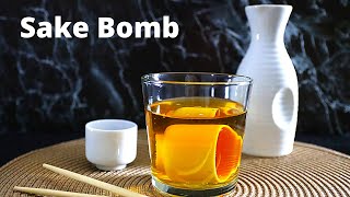 Sake Bomb | How To Make Sake Bomb With Chopsticks