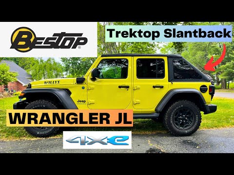 Bestop Trektop Slantback Soft-top Wrangler JL Review and Operation