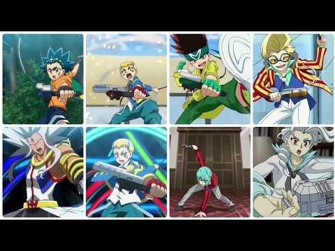 All Launches in Beyblade Burst Rise ( Season 4 )