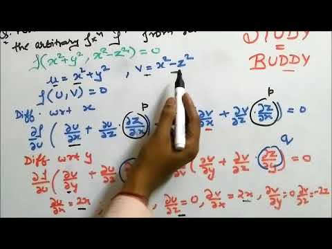 Formation of Partial Differential Equation P2