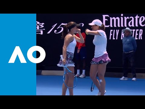 Bara/Niculescu v Atawo/Srebotnik second set highlights (3R) | Australian Open 2019