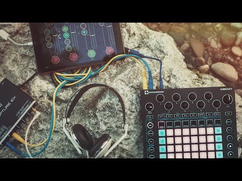 Ambient Electro Jam By The River Feat. Novation Circuit + iPad