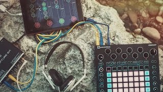 Ambient Electro Jam By The River Feat. Novation Circuit + iPad