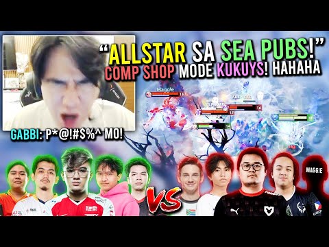 "GABBI LEGENDARY PUCK! ALLSTAR SA SEA PUBS!"🔥 - COMP SHOP MODE NANAMAN ANG KUKUYS!🤣