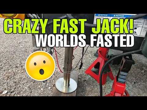 Crazy fast and strong Electric Tongue Jack! Check out the new Ultra-Fab 4000 and 5500 Phoenix!