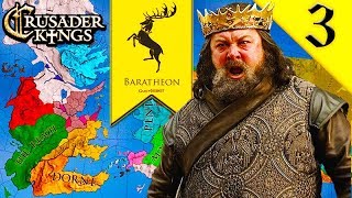 WAR WITH HOUSE LANNISTER! Crusader Kings 2: Game of Thrones: House Baratheon #3