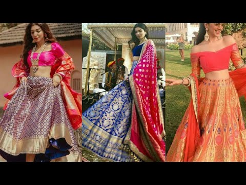 Latest Banarasi lehenga designs | Banarasi silk Lehenga
