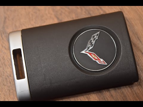 C6 / C7 Chevrolet Corvette Remote Key Fob battery replacement - EASY DIY
