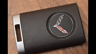 C6 / C7 Chevrolet Corvette Remote Key Fob battery replacement - EASY DIY