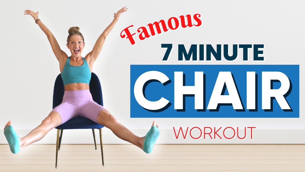 FAMOUS 7 min chair workout !!!