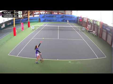 VOCKE (GER) vs VANDEWINKEL (BEL) - Open Super 12 Auray Tennis