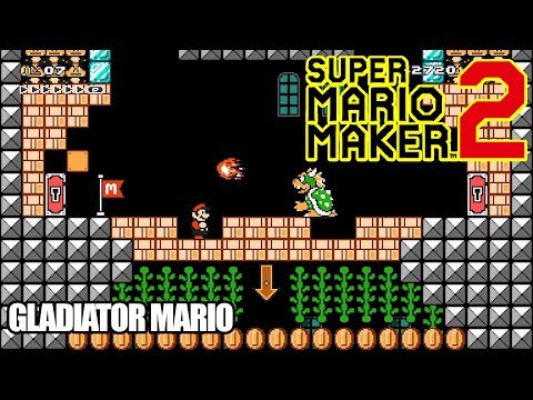 Super Mario Maker 2 - Course World | Gladiator Mario [Nintendo Switch]