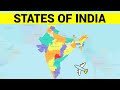 INDIAN STATES - Learn the States of India Easily on Map